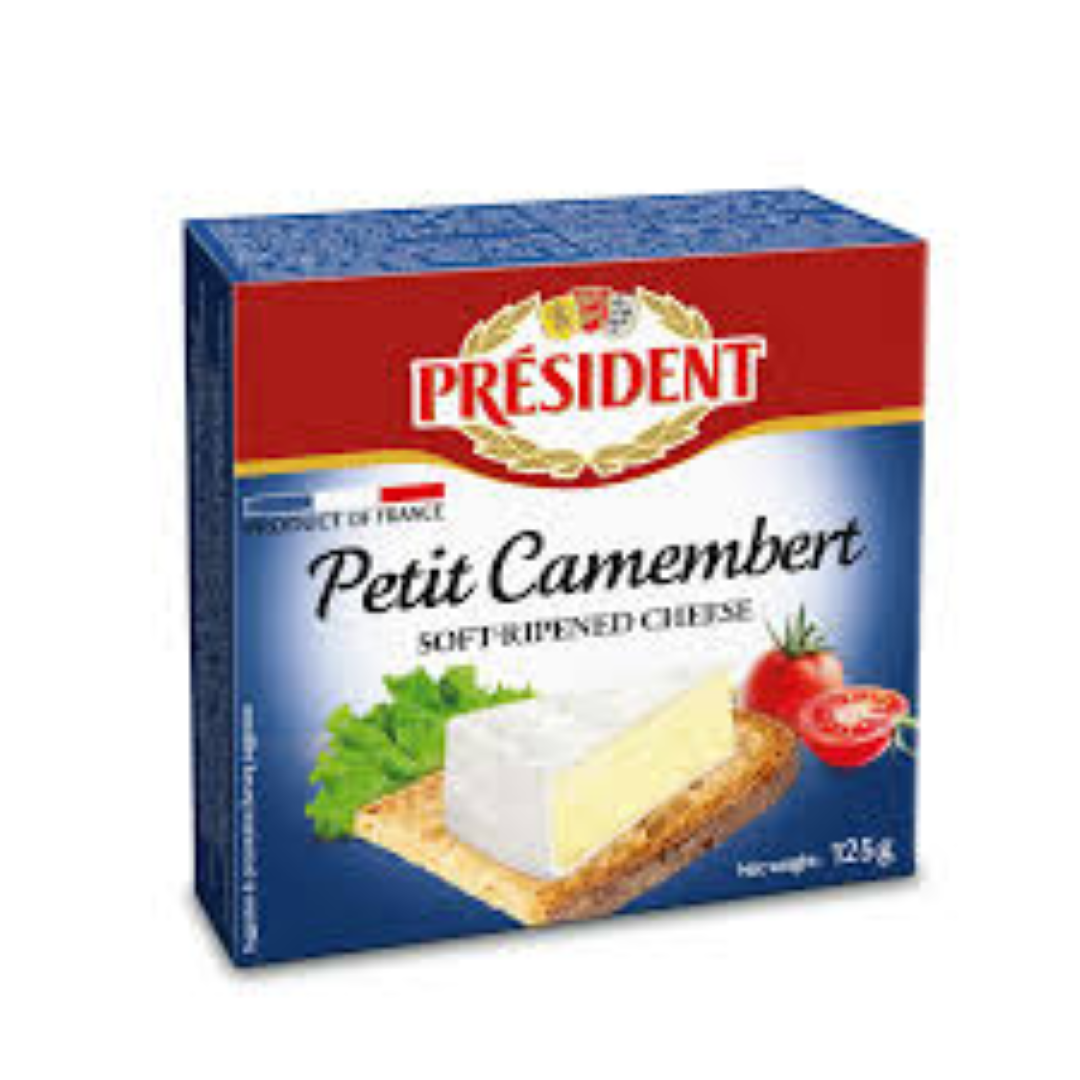 PRESIDENT SMALL CAMEMBERT 125G